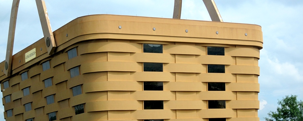 Longaberger building in Newark, OH